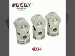 4D34 Pièce de moteur à excavatrice à piston pour moteur Mitsubishi ME018277