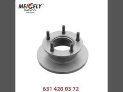 Disques de frein avant de haute qualité Rotor de frein semi 6314200372 6314200372 Pour Mercedes-Benz