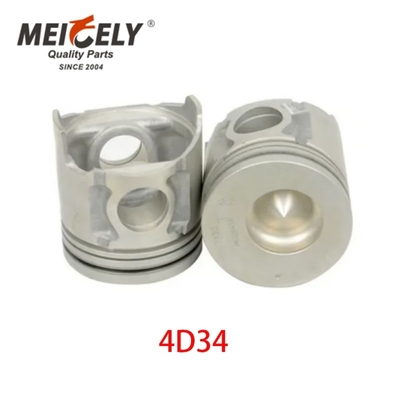 4D34 Pièce de moteur à excavatrice à piston pour moteur Mitsubishi ME018277