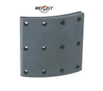 qualité  4654 Truck Spare Parts Brake Lining For   ISO9001 Usine
