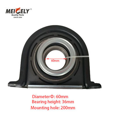 Résistance du centre de l'arbre à entraînement en acier et caoutchouc 60 mm*36 mm*200 mm Pour camions Daf/VOL-VO/Ive-co