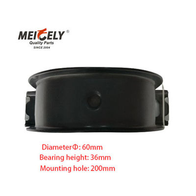 Résistance du centre de l'arbre à entraînement en acier et caoutchouc 60 mm*36 mm*200 mm Pour camions Daf/VOL-VO/Ive-co