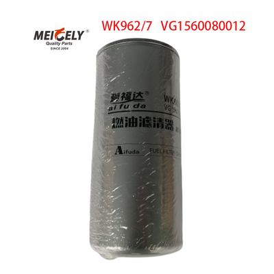 Stock WK962/7 Pièces détachées de camions Filtre à carburant pour SINOTRUK HOWO