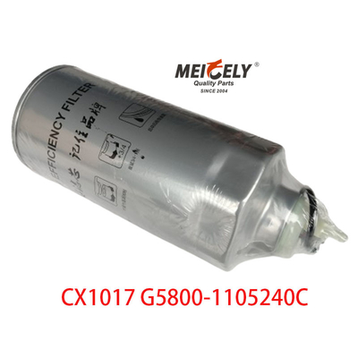 Filtre à carburant pour moteur CX1017 G5800-1105240C Pour filtre VOL-VO