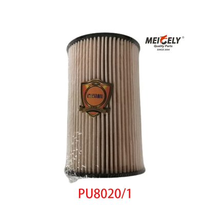 Stock PU8020/1 pièces détachées de camions élément de filtre à carburant pour SINOTRUK