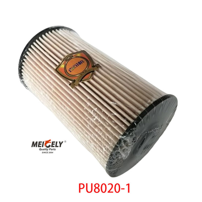 Stock PU8020/1 pièces détachées de camions élément de filtre à carburant pour SINOTRUK