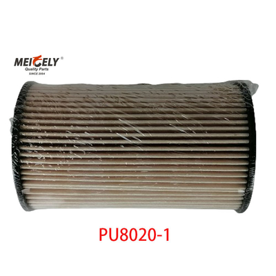 Stock PU8020/1 pièces détachées de camions élément de filtre à carburant pour SINOTRUK