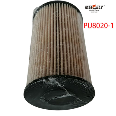 Stock PU8020/1 pièces détachées de camions élément de filtre à carburant pour SINOTRUK