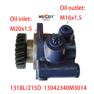 Le stock 1318L/215D Yuchai 4108ZQ pompe à direction active ZYB-1318L/215D
