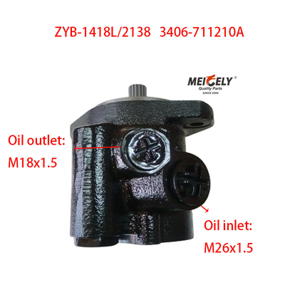 ZYB-1418L/2138 pompe de direction assistée pour camions lourds Hongyan