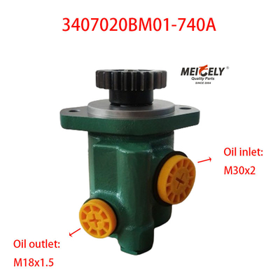 Stock 3407020BM01-740A Jiefang J6 Xichai pompe de renforcement de direction