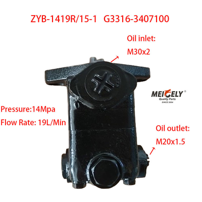 En stock, nouvelle pompe de direction au moteur Yuchai OE G3316-3407100