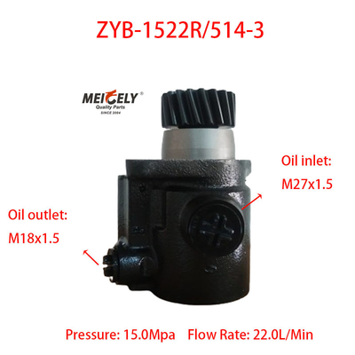 Nouveau ZYB-1522R/514-3 pompe de renforcement de direction pour Foton Ouman