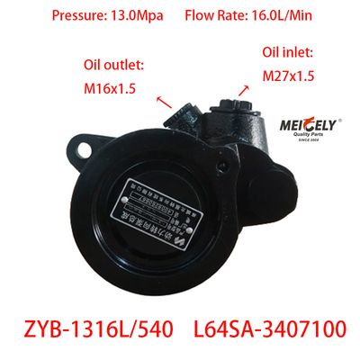 Pompes de direction d'alimentation ZYB-1316L/540 Pour le moteur Chaochai 6102
