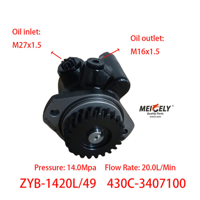 Stock 430C-3407100 pompe de direction pour le moteur 6108 Chenglong