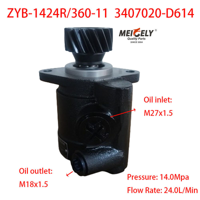 Pompes de direction à haute qualité 3407020-D614 Weichai WP10