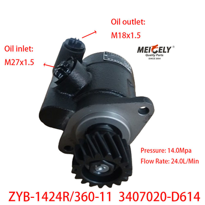 Pompes de direction à haute qualité 3407020-D614 Weichai WP10
