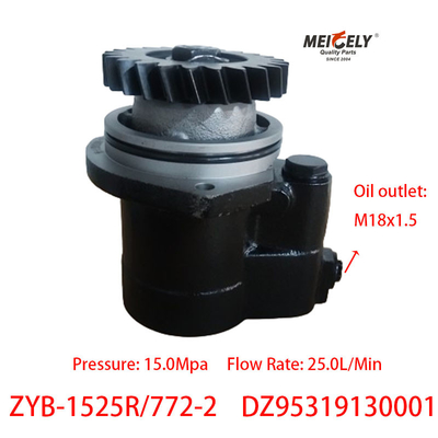 Stock Shaanxi pompes de direction dynamique DZ95319130001 Pour Shacman WP12