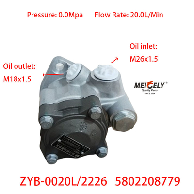 Pompes de direction du moteur Weichai 5802208779 pour SAIC Hongyan