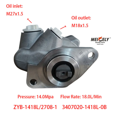 Pompes de direction d'alimentation de stock OEM 3407020-1418L-0B Pour camions européens
