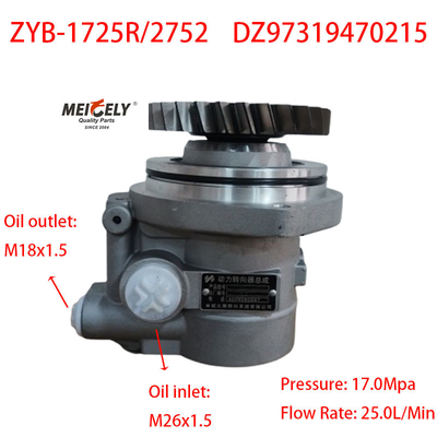 DZ97319470215 original Shaanxi Delong Truck Power Steering Pump