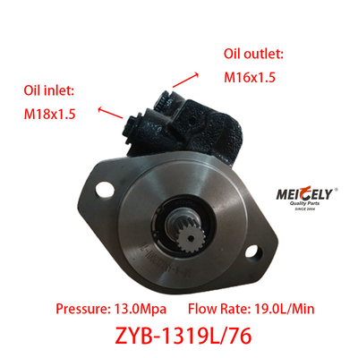 Pompes de renforcement de la direction ZYB-1319L/76 pour Jiefang double roi d'essieu