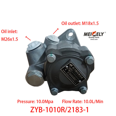 Pompes de direction pour camions lourds Yunnei ZYB-1010R/2183-1