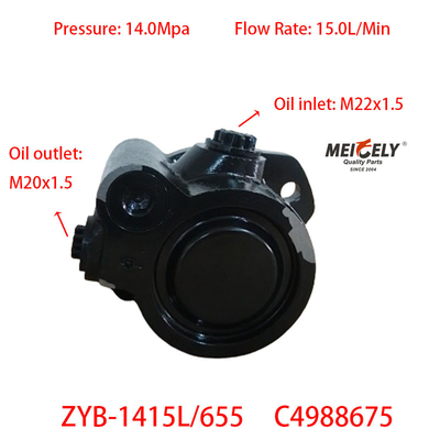 Pompes de direction de puissance C4988675 pour le moteur ISDE de Dongfeng Cummins