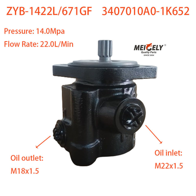 Pompes de direction de puissance pour moteur diesel Cummins ISDE ZYB-1422L/671GF