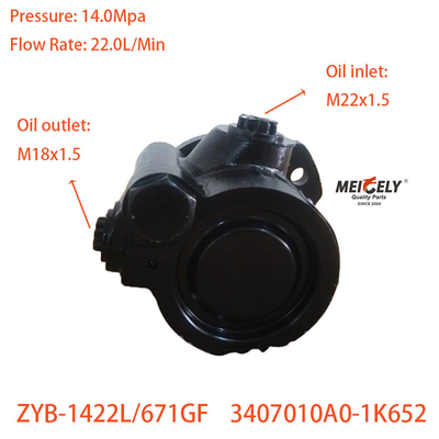 Pompes de direction de puissance pour moteur diesel Cummins ISDE ZYB-1422L/671GF