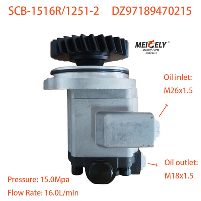 DZ97189470215 Assemblage de pompe à direction motrice pour Shaanqi Delong X3000