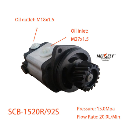 SCB-1520R/92S nouvelle pompe de direction haute performance pour Weichai