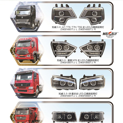 WG9525720025 Sinotruk Haohan N7G phare LED Pour HOWO
