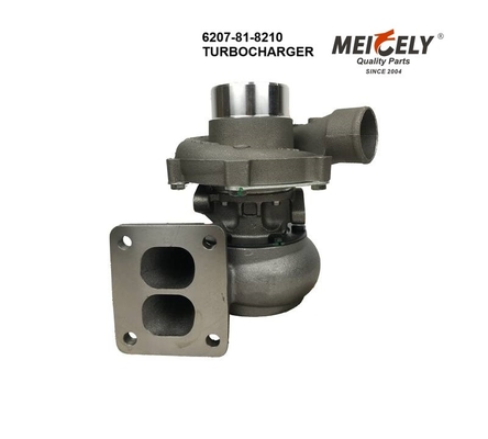 Turbocompresseur T04B59 6207-81-8210 Pour excavatrice Komatsu PC200-5 avec moteur S6D95