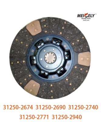 Rassemblement du kit d'embrayage de camion 31250-2740 HND065Y Pour Hino 31250-2771