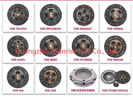 Parties d'automobiles et camions Disque d'embrayage 31250-E0640 430 mm Pour HINO