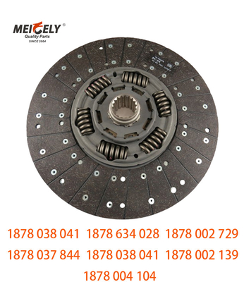 Disque d'embrayage d'origine 1878 038 041 Plaque de pression d'embrayage pour camion MAN 1862504041