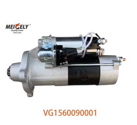 Le moteur est équipé d'un moteur de démarrage VG1560090001 pour le camion Sinotruk HOWO VG156009007