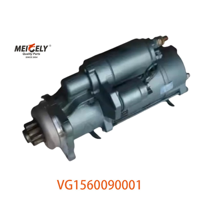 Le moteur est équipé d'un moteur de démarrage VG1560090001 pour le camion Sinotruk HOWO VG156009007