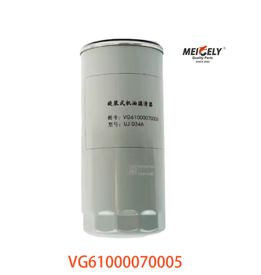 Filtre à huile de moteur Weichai VG61000070005 Pour Sinotruk Howo JX0818A