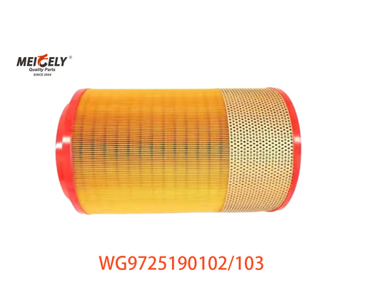 Pour le filtre à air WG9725190102 pour SINOTRUK HOWO WG9725190103