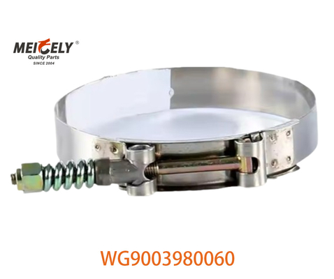 OEM WG9003980060 Serre à tuyau solide pour SINOTRUK HOWO