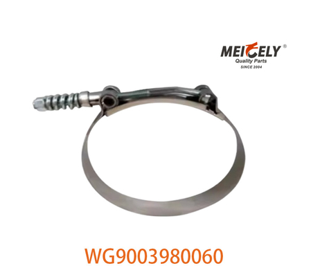 OEM WG9003980060 Serre à tuyau solide pour SINOTRUK HOWO