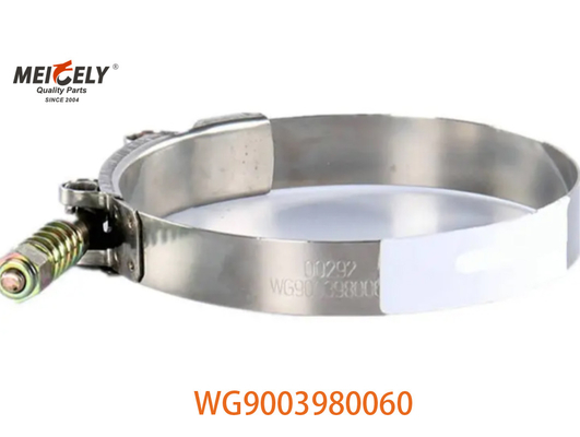 OEM WG9003980060 Serre à tuyau solide pour SINOTRUK HOWO