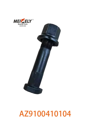 Nouvelle vente à chaud AZ9100410104 boulon de roue et écrous WG9112340123 Adapté pour HOWO