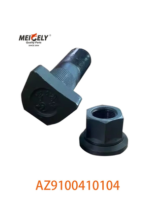 Nouvelle vente à chaud AZ9100410104 boulon de roue et écrous WG9112340123 Adapté pour HOWO
