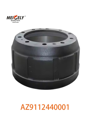 Prix d'usine utilisé pour le tambour de freinage Sinotruk AZ9112440001 HOWO A7 WG9231342006