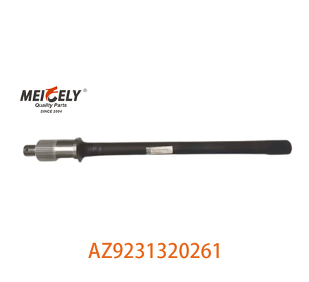 Taille standard AZ9231320261 Arbre de conduite pour SINOTRUK Howo AZ9761321010 en aluminium