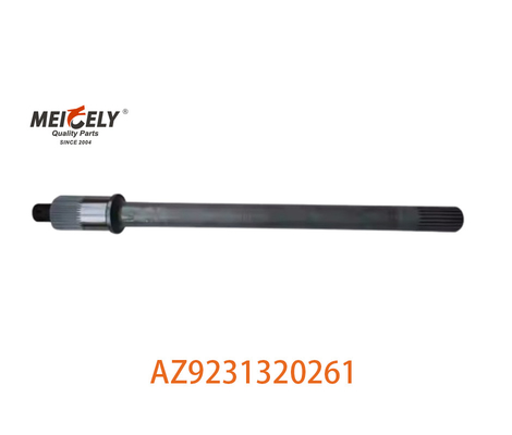 Taille standard AZ9231320261 Arbre de conduite pour SINOTRUK Howo AZ9761321010 en aluminium