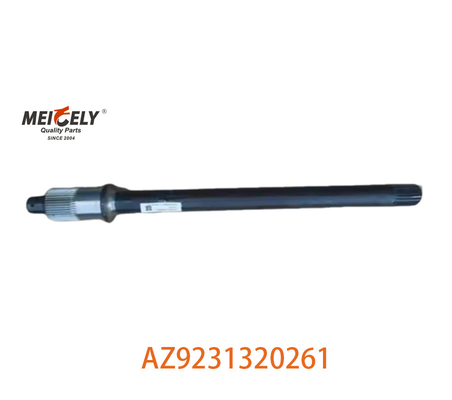 Taille standard AZ9231320261 Arbre de conduite pour SINOTRUK Howo AZ9761321010 en aluminium